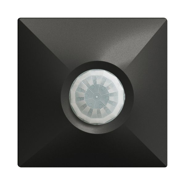 UP-Präsenzmelder pirios 360P 2 Relais EDIZIOdue eckig, Master, schwarz