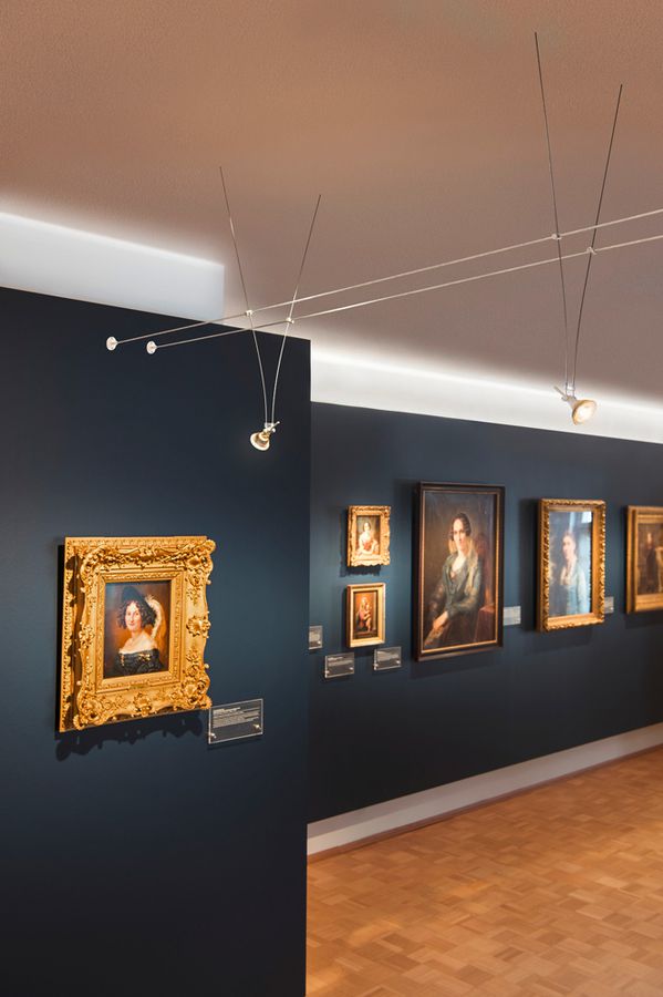 Support mural SLV pour TENSEO, court 2 pièces blanc