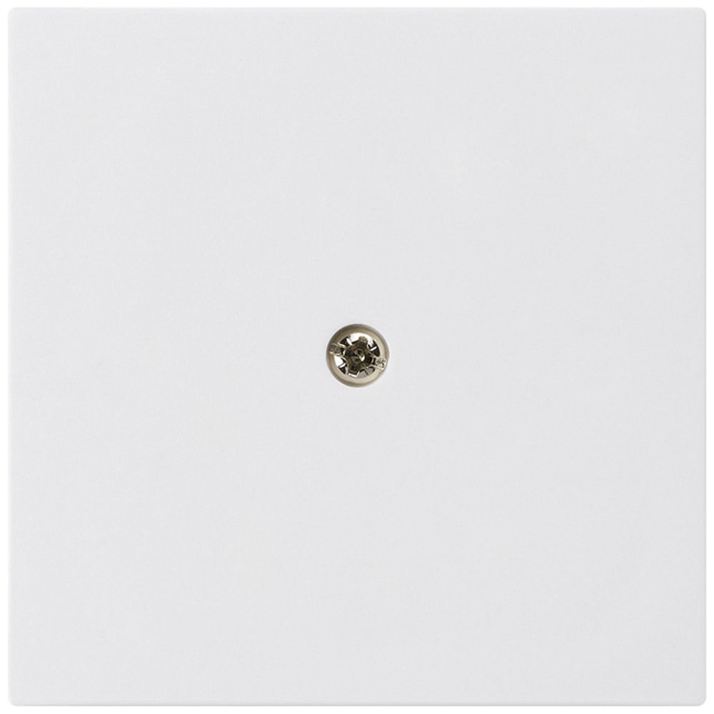 Placca frontale kallysto bianco per 60×60mm per copertura cieca