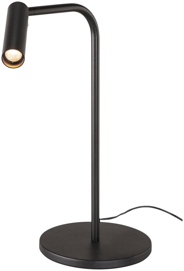 LED-Tischleuchte SLV KARPO TL 230V, 6.5W, 3000K, 330lm, schwarz, mit Schalter