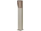 Montagesäule Scame BE-W einseitig 1553×250×175mm Stahl bronze