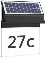 Applique LED Philips Enkara Solar SEN 0.2W 17lm 827 IP44 noir
