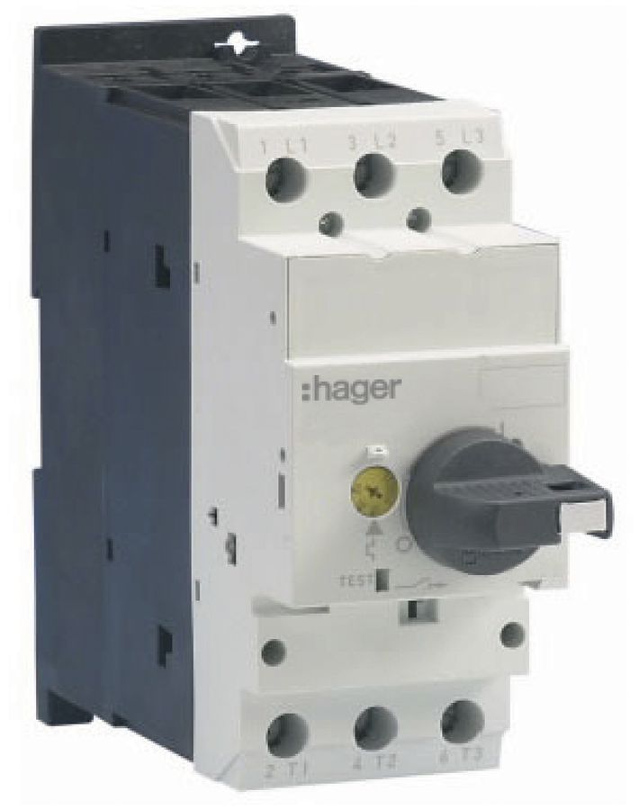 Salvamotore Hager grandezza 2, 16…25 A