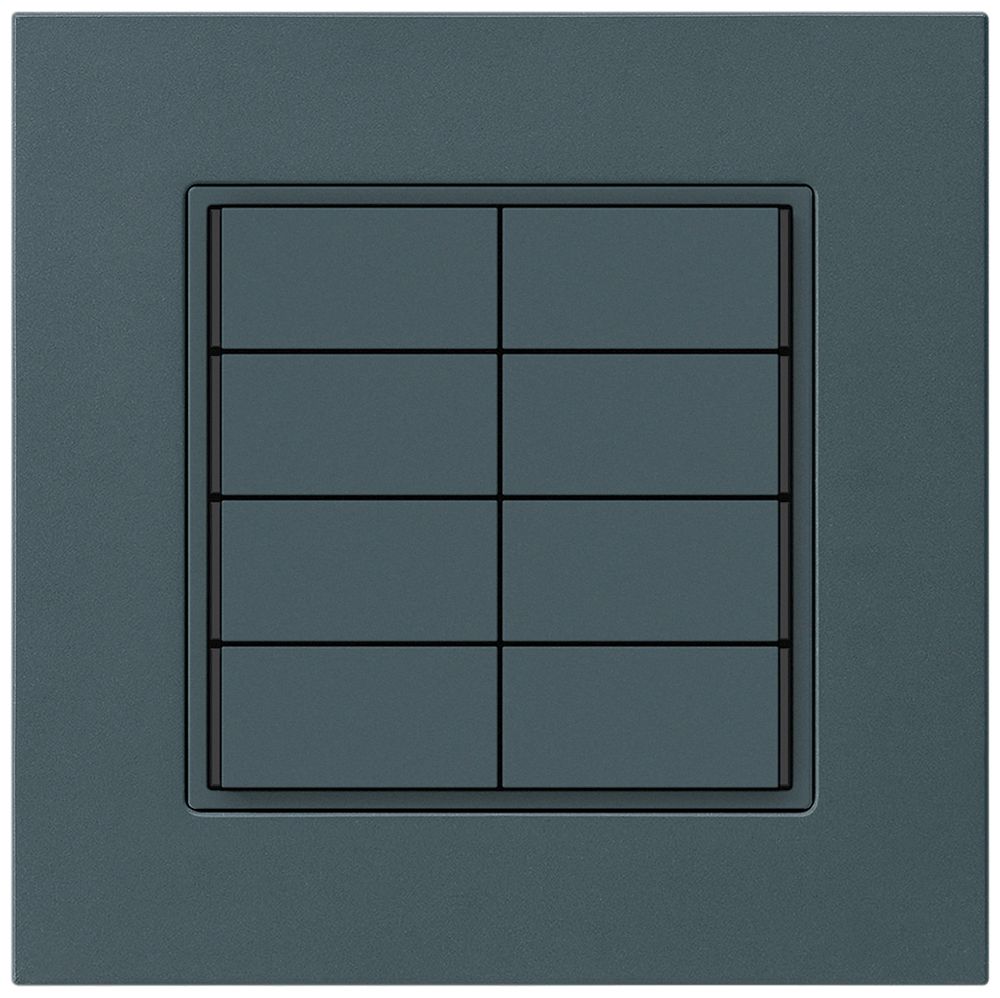 UP-Taster KNX KPR 8×Tasten 8×Betätigungspunkte LED anthrazit