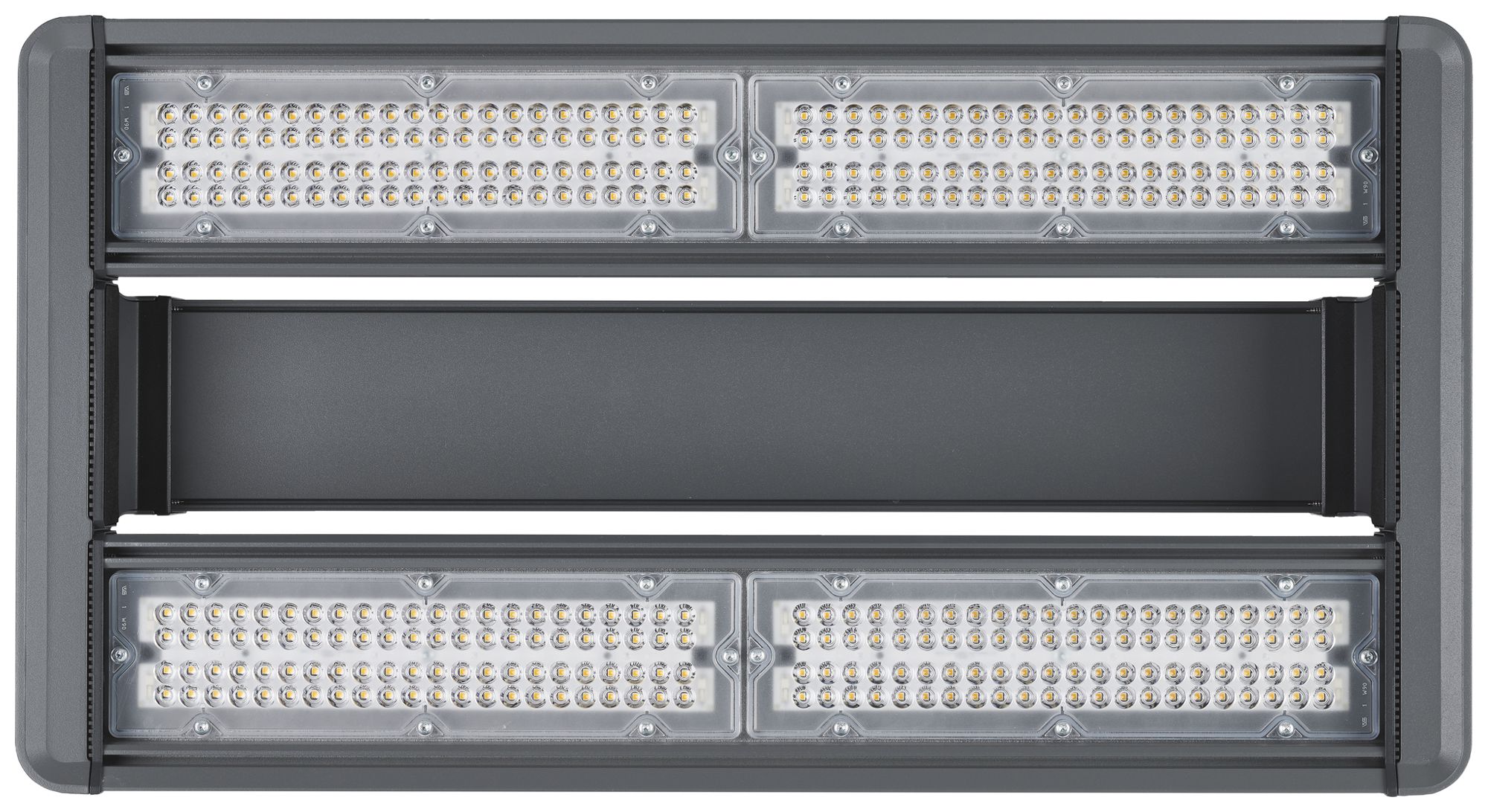 Proiett.capann.LED Sylvania Sylbay 268W 37300lm 840 IP65 75° REG 726×386