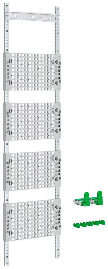 Installations-Set Pragma multi Media-Einbausatz 1 Feld 7 Reihen