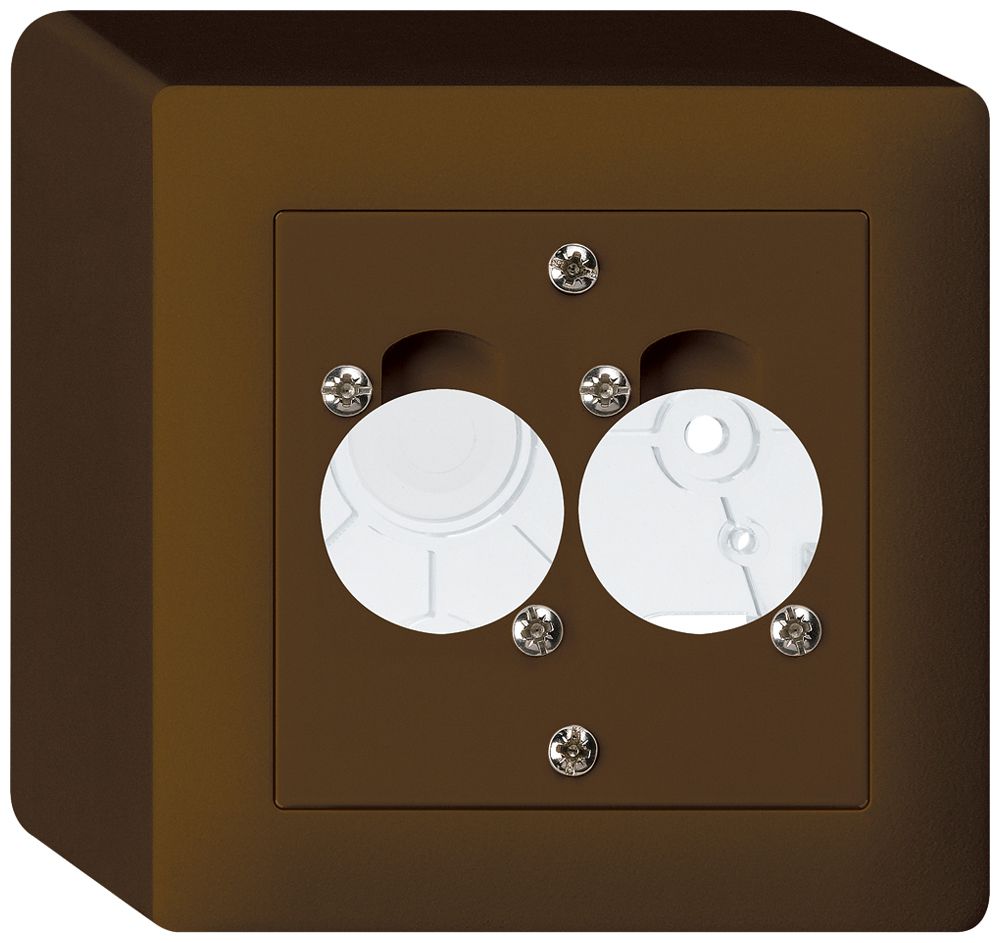 Kit de montage AP pour 2 XLR kallysto brun