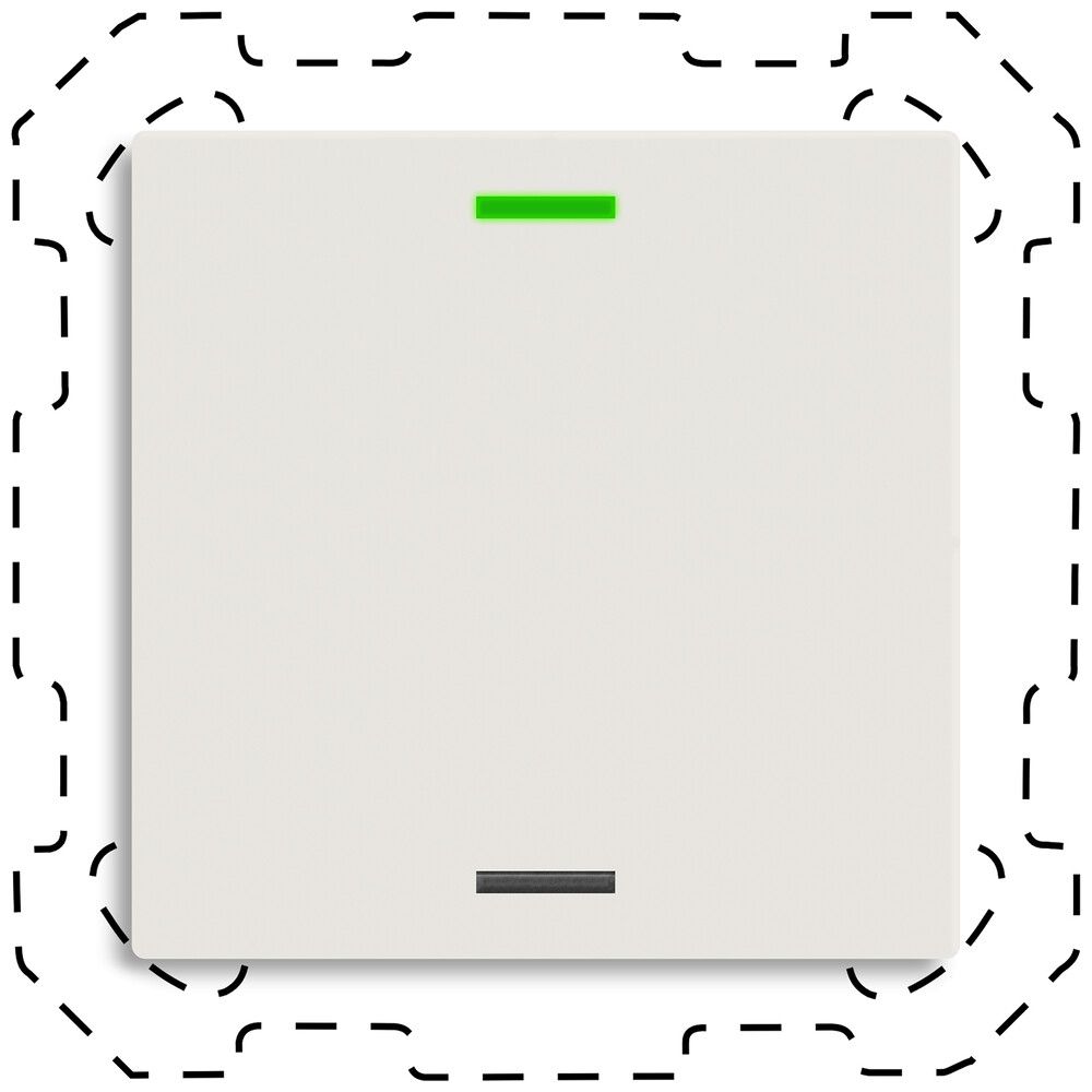 Poussoir KNX RGBW INC MDT TAL-6001011.02S 1t/2a LED blanc mat "neutre"