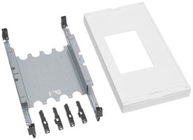 Baustein Hager univers N 450×250mm für Leistungsschalter H3+MCCB P4 3/4-polig