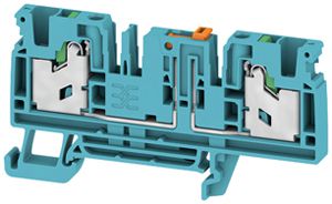 Messtrenn-Reihenklemme WM SDT 2C 0.75…4mm² 20A/500V Snap-in TH35 bl