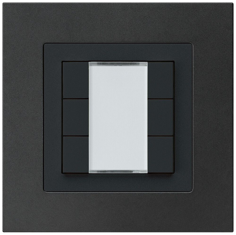 UP-Taster kallysto.pro KNX 6×s/e-link schwarz
