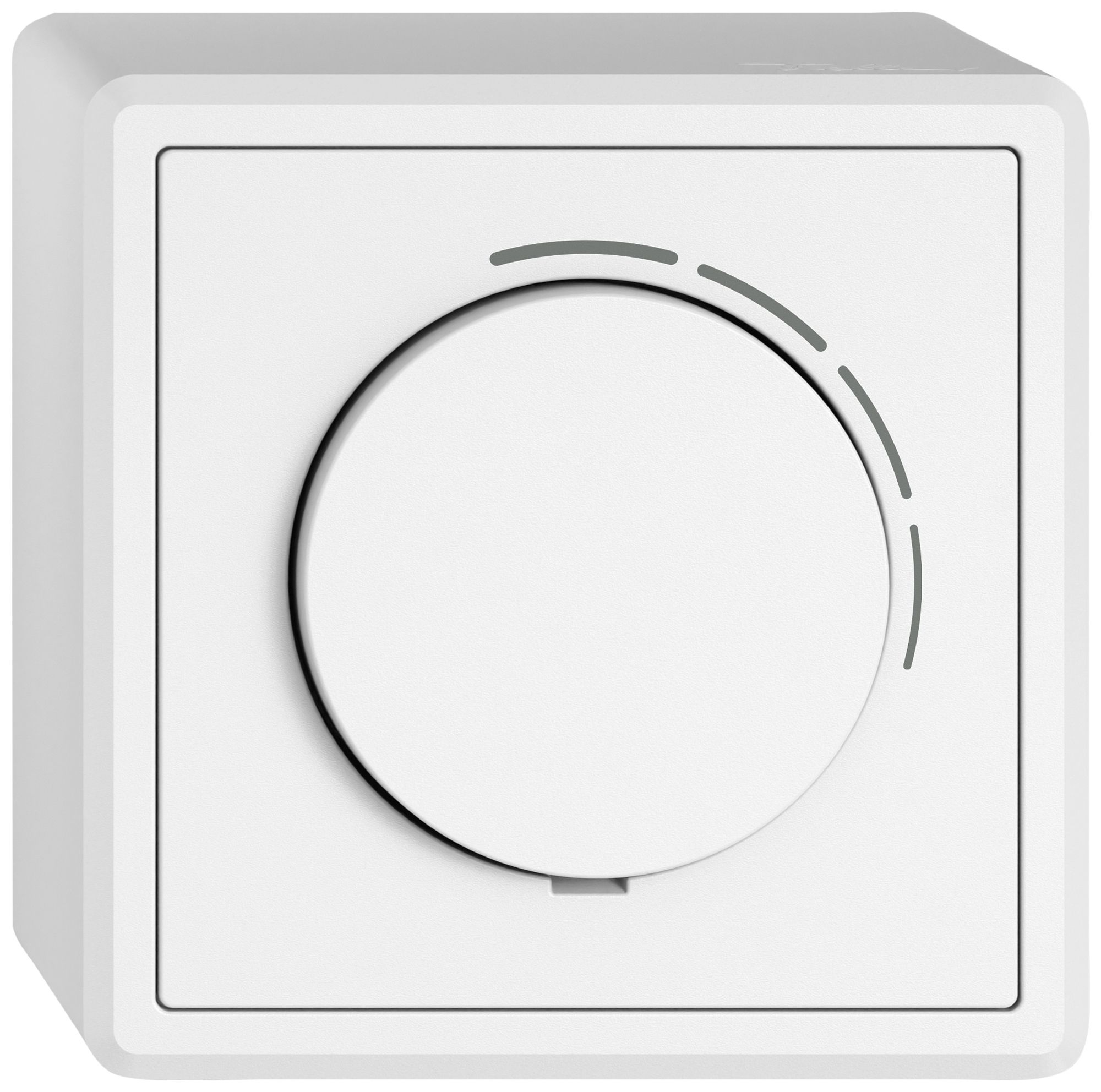 AP-Drehzahlsteller EDIZIO.liv SNAPFIX® einphasig 20…400VA ws