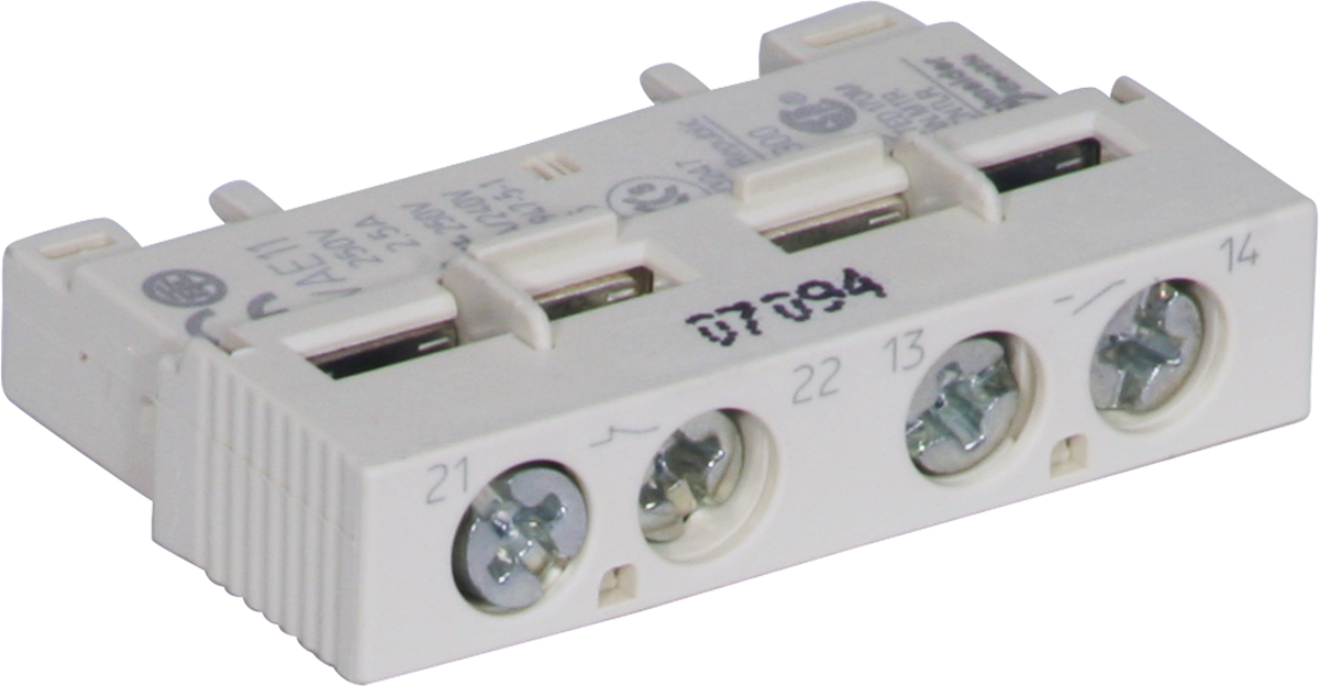 Contact auxiliaire AMD GVAE11 1F/1O, additif frontal TeSys