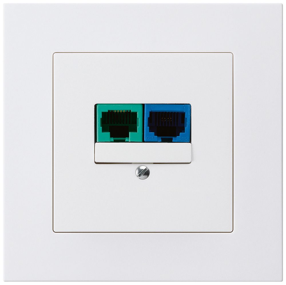 UP-Dose DSL kallysto.pro 2×RJ45 weiss