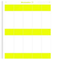 Kabelmarkier-Etikette Weidmüller LaserMark WriteOn für Ø9.5…22.3mm 93×36mm gelb