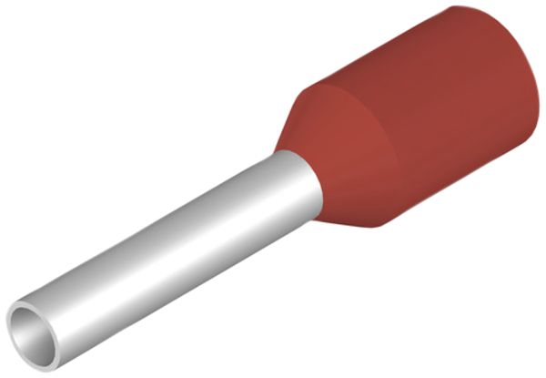 Aderendhülse Weidmüller H isoliert 1mm² 8mm rot DIN Bandware
