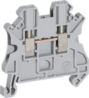 Morsetto 0.14…4mm² grigio AWG26…12