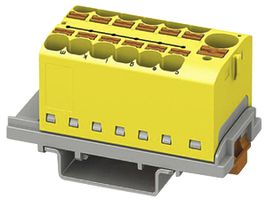 Bloc de distribution PX PTFIX 10/12X4-NS35 YE