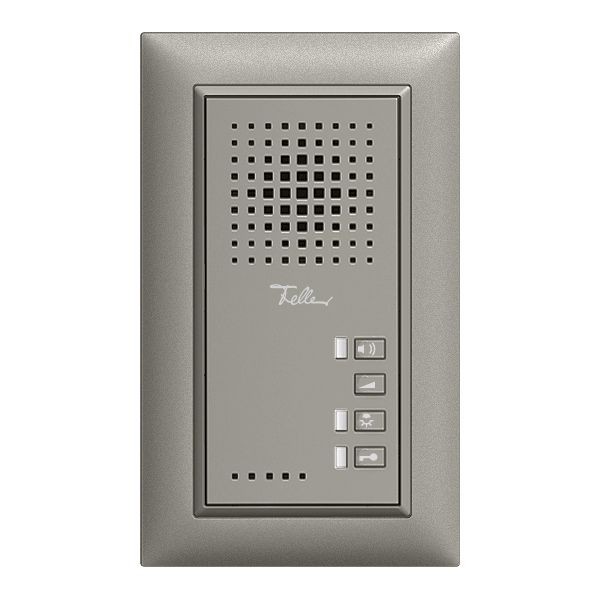 Poste mains libres ENC EDIZIOdue gris foncé