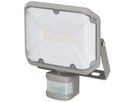 LED-Strahler AL 2050 PIR 20W 2080lm 3000K IP44 VWB 180×194mm grau