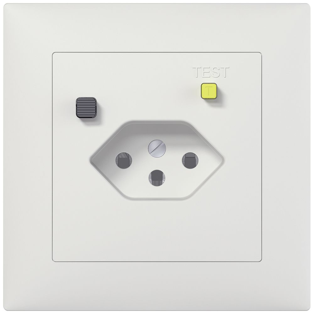 Presa FI INC SIDUS B T13 30mA bianco