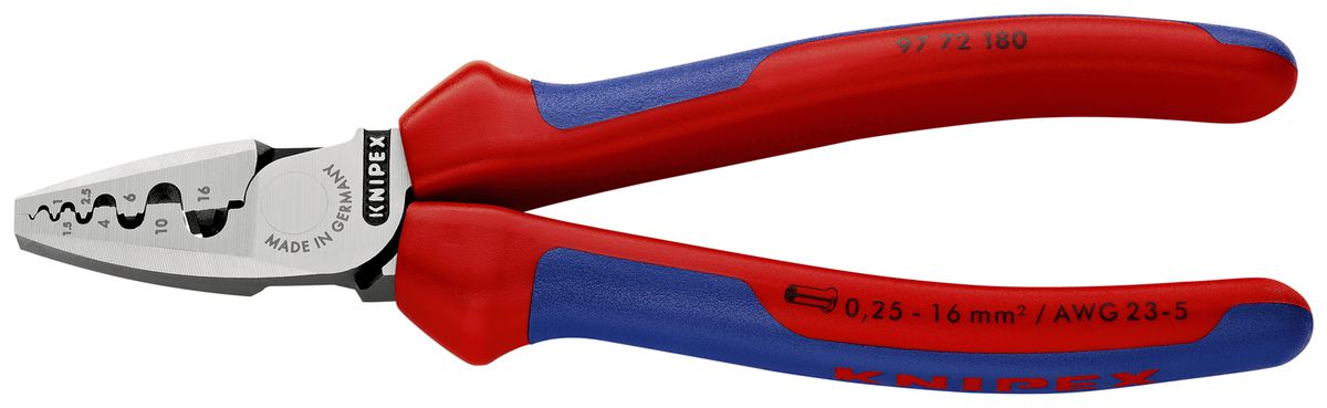 Crimpzange KNIPEX für Aderendhülsen 180mm