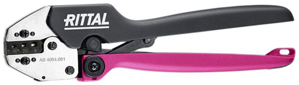 Crimpzange Rittal AS 4054.081 0.5…6mm² Kabelschuhe/Verbinder Kerbung