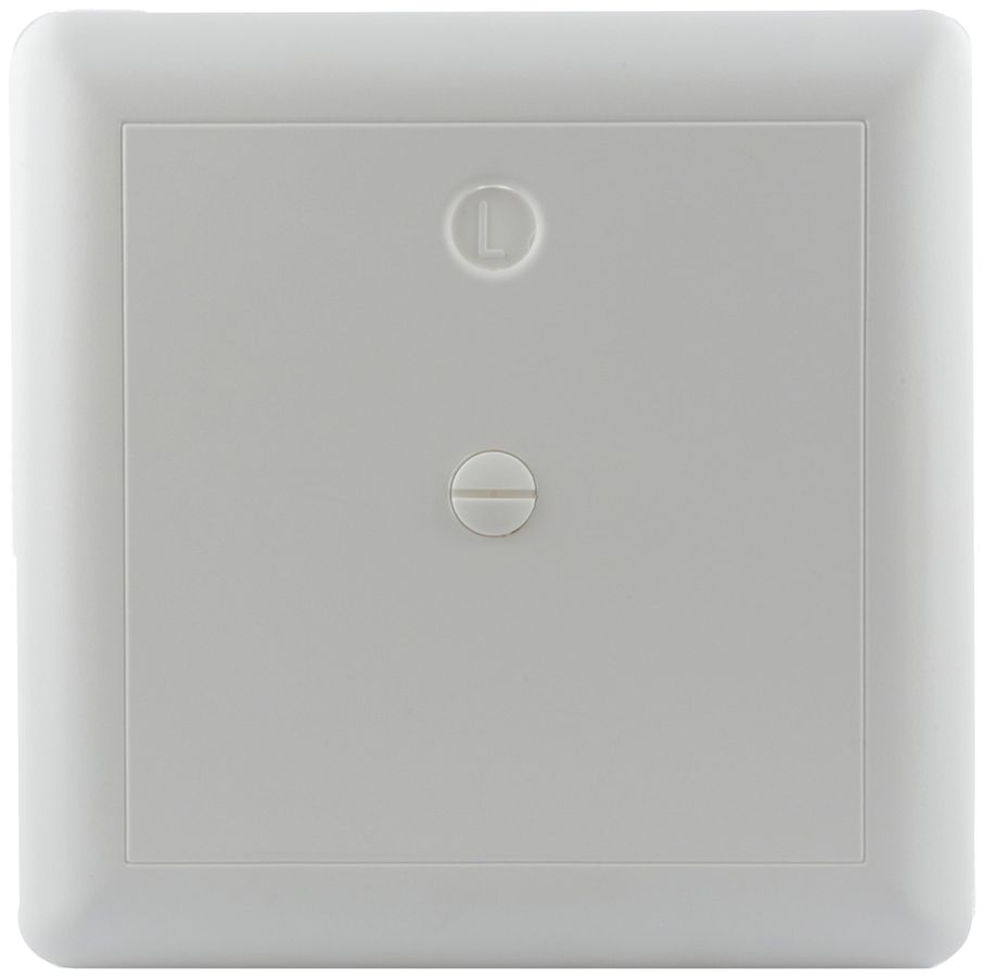 Couvercle à vis Ammer 115×115mm thermoplastique blanc