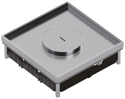 Edelstahlkassette Hager Q12 TM 10 22×244mm rostfreier Stahl