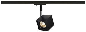 Projecteur SLV ALTRA DICE SPOT, GU10 50W avec adaptateur 1-phase IP20 noir
