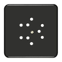 Frontset FH zu Steckdose 3×T12 schwarz