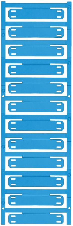 Kabelmarkierer Weidmüller MultiCard SFX für Ø7…40mm 60×11mm PA66 blau