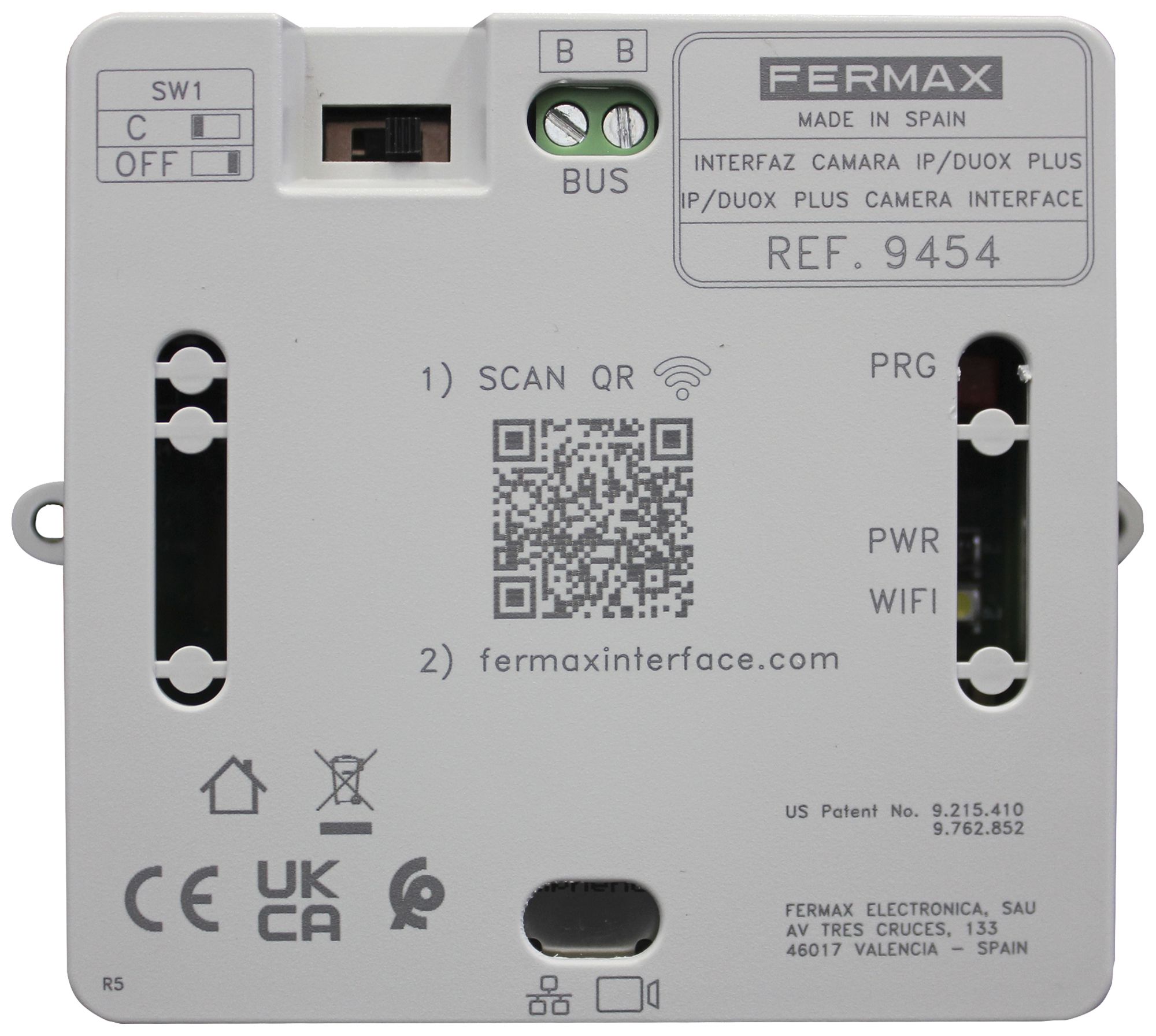 Interface pour caméra vidéo INC Fermax