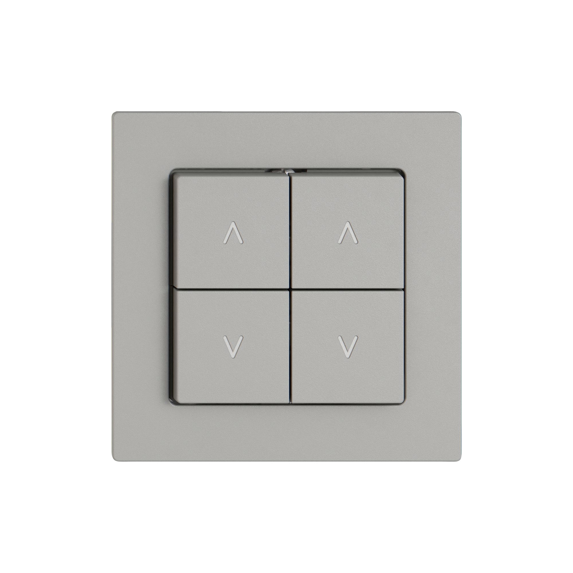 Interrupteur pour stores EDIZIO.liv SNAPFIX® 10A 250V 4 touches 2 canaux grc