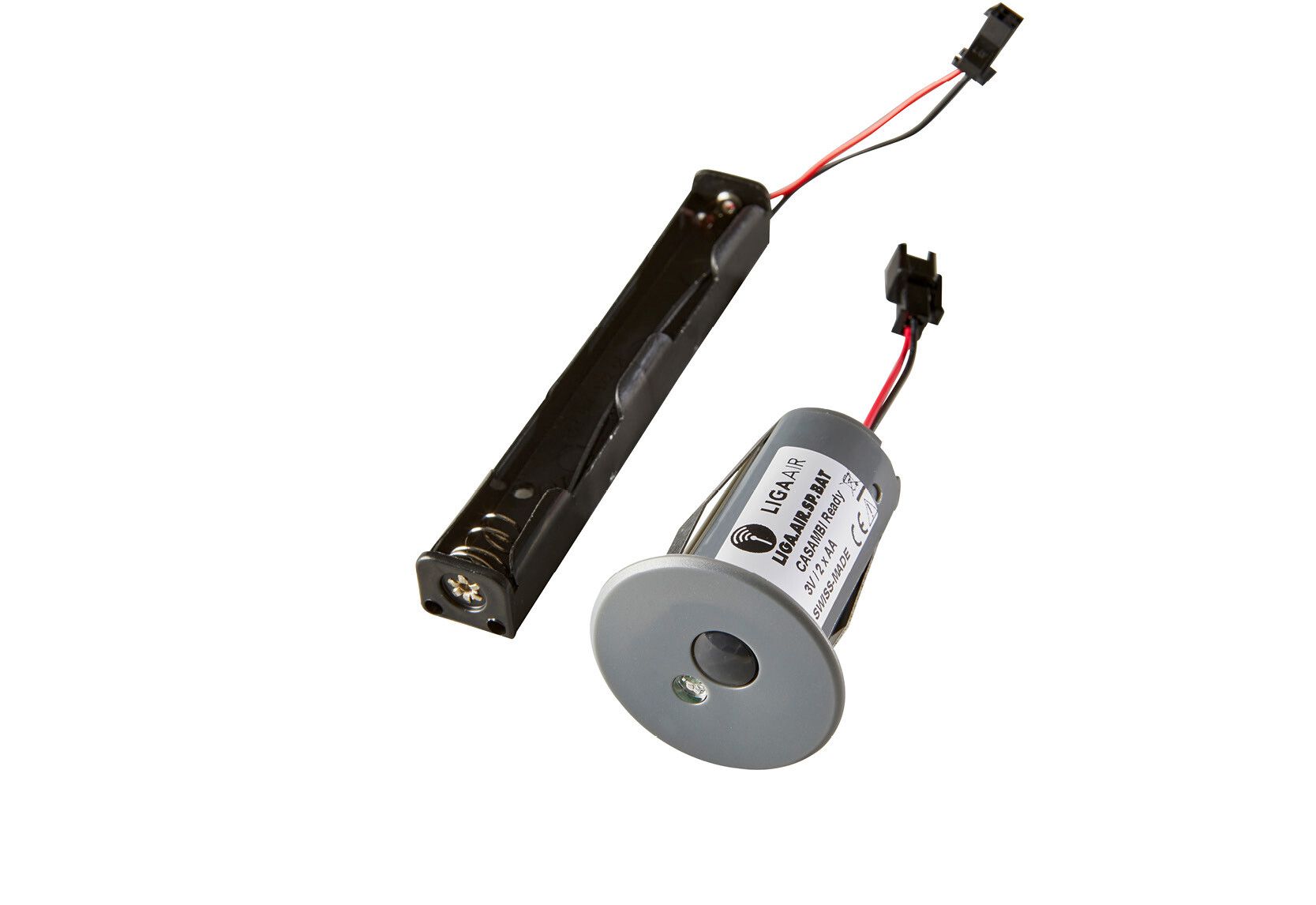 Casambi Bewegungsmelder SP.BAT.G+ Batterie PIR LUX grau