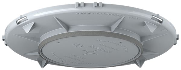 Frontteil HaloX 180 für Sichtbeton Deckenausschnitt Ø125mm