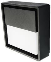 Applique LED SG Frame Square 6W 300lm 830 IP66 VAR 240×240mm noir