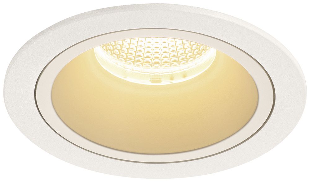 LED-Downlight SLV NUMINOS L 25.4W 2300lm 3000K 20° DIM Ø130×85mm ws/ws
