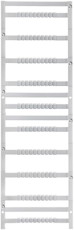 Klemmenmarkierer Weidmüller MultiFit 5×4mm Phoenix PA66 weiss