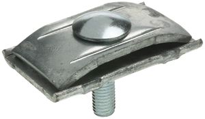 Placca di serraggio per terra fondazione Woertz 70×42×45mm zinc.