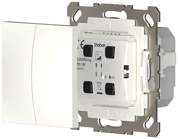 UP-Funktaster Theben LUXORliving PD 1 RF mit Dimmaktor