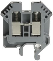 Durchgangs-Reihenklemme Woertz 0.5…6mm² 41A 1000V Schraubansch.2×1 G-Schiene gu