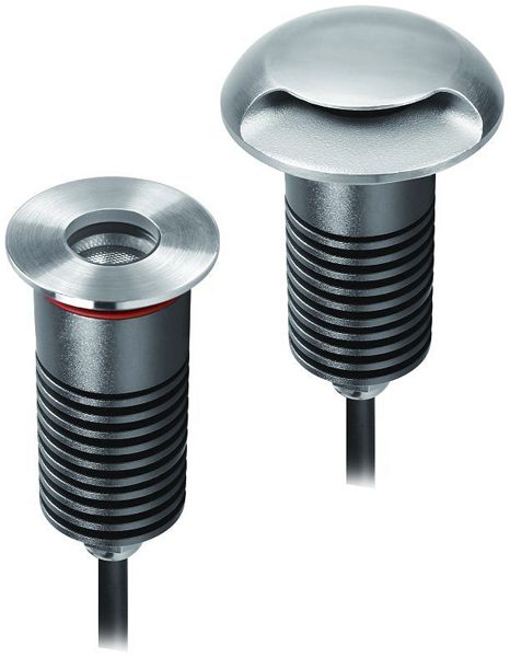 EB-LED-Bodenleuchte STORMY 12VDC 3W 130lm 2700K IP67 schwarz