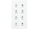 UP-Taster KNX MDT BE-GT08W.01 8T/8B LED Glas weiss