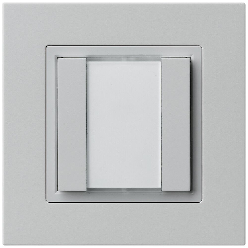 Poussoir universel ENC 2×kallysto.pro avec LED gris clair