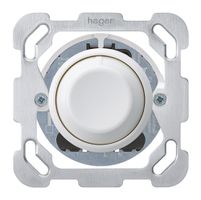 UP-Drehdimmer Universal Hager basico BM 20…400W/VA weiss