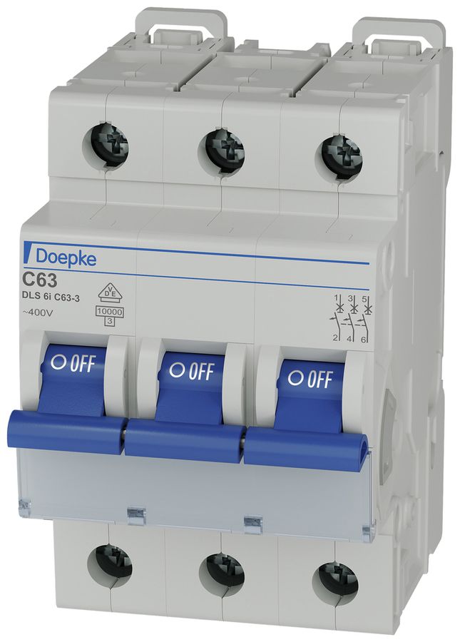 Disgiuntore Doepke DLS 6i 3L 400V C 63A 10kA