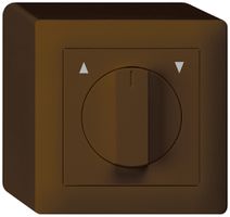 Interrupteur/contact rotatif pour stores AP kallysto brun