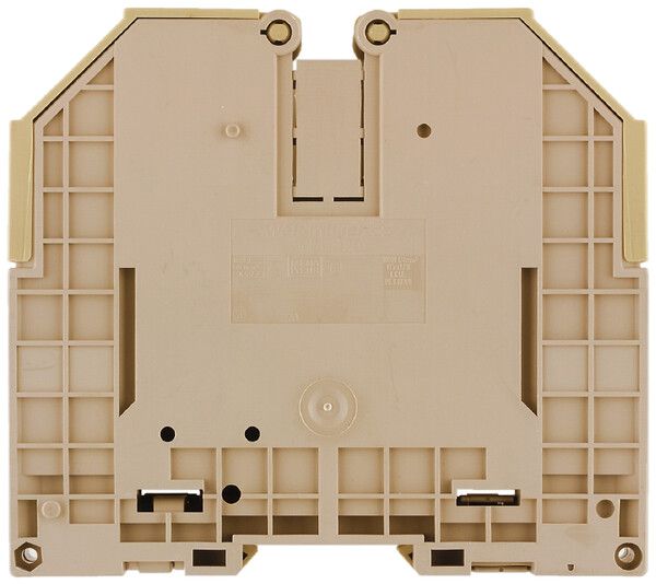 Durchgangs-Reihenklemme Weidmüller WDU Schraubanschluss 95mm² TS35 beige