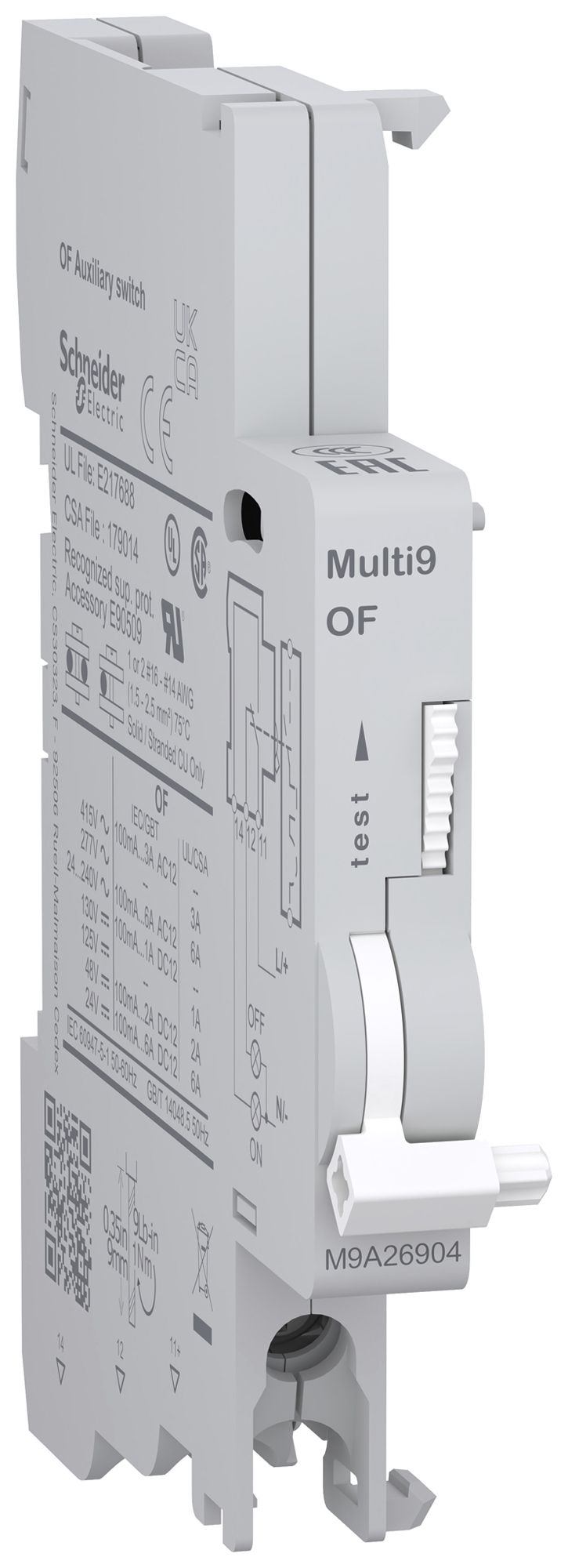 REG-Hilfsschalter SE Multi9 OF N40/C60 1W 6A 415VAC/130VDC